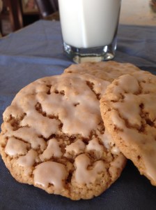 Old Fashioned Iced Oatmeal Cookies