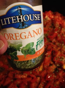 Oregano for Angel Hair Pasta