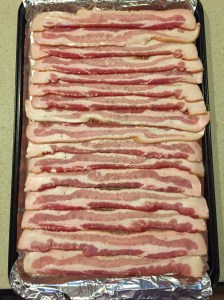 unbaked bacon