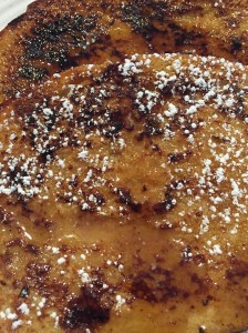 French Toast with Powdered Sugar