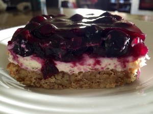 Slice of blueberry