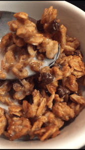 Peanut Butter & Mini Chocolate Chip granola