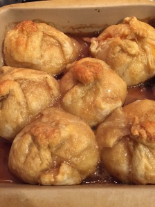 Peach Dumplings