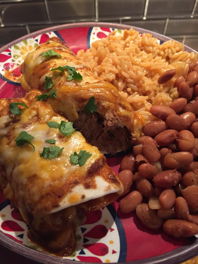 Chile Colorado Burrito